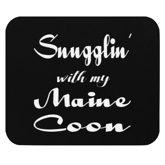 Maine Cat Mom Pajamas Cat Lover Mama Mouse Pads