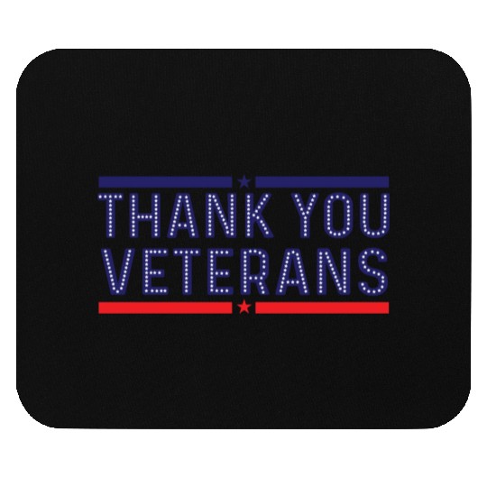 THANK YOU VETERANS Mouse Pads
