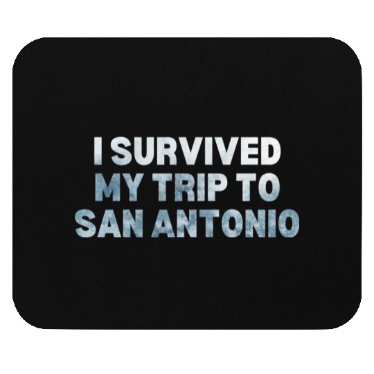 My Trip Traveler Vacation San Antonio Mouse Pads