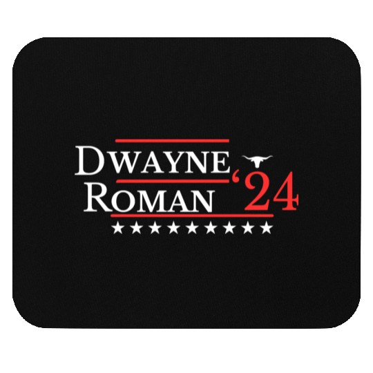 FUNNY 2024 ELECTION Dwayne Roman, Wrestling Fan Mouse Pads