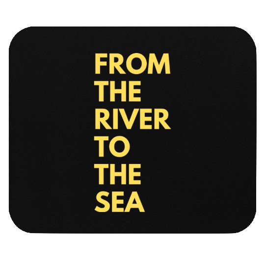 from the river to the sea Mouse Pads