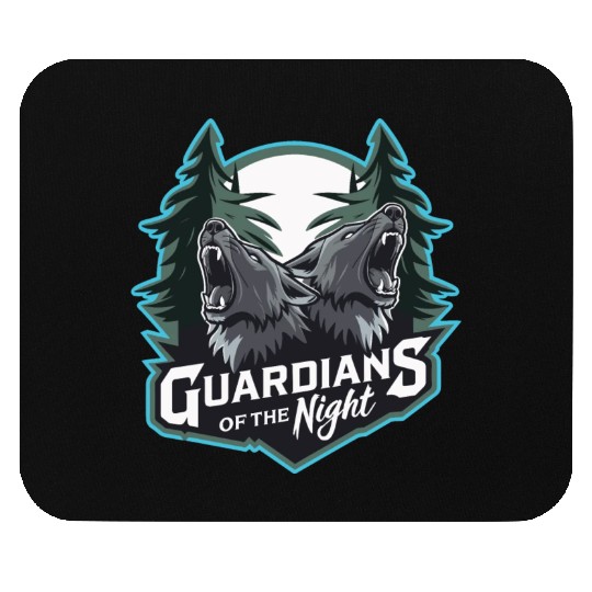 Guardians of the Night Design Mouse Pads