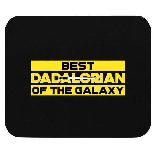best dadalorian of the galaxy Mouse Pads