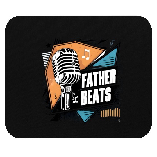 Father beats old school vybz and finish for father Mouse Pads