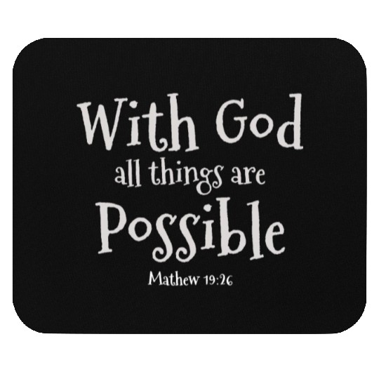 Faith Over Fear Inspirational Christian Design Mouse Pads