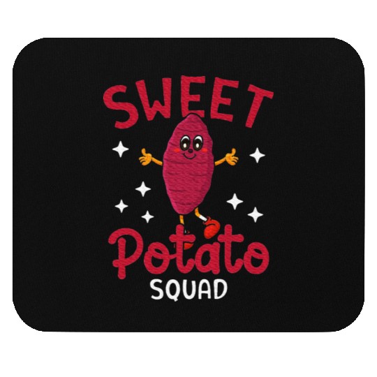 Kawaii Potato Lovers Vegetarian Sweet Potato Mouse Pads