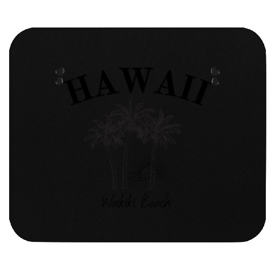 Hawaii - USA - Honolulu - Waikiki Beach - Souvenir Mouse Pads