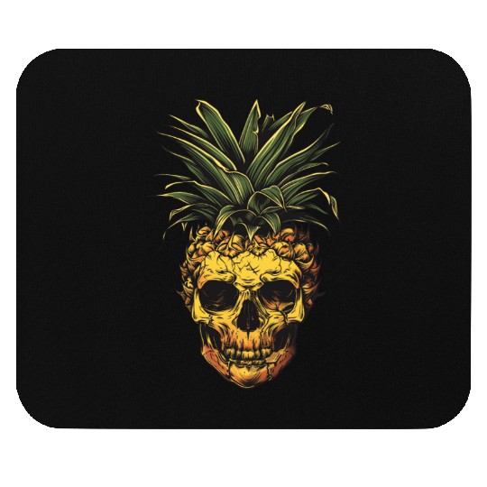 Pinaple Skull Mouse Pads