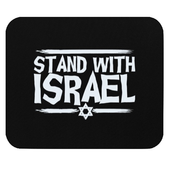Stand With Israel Mouse Pads