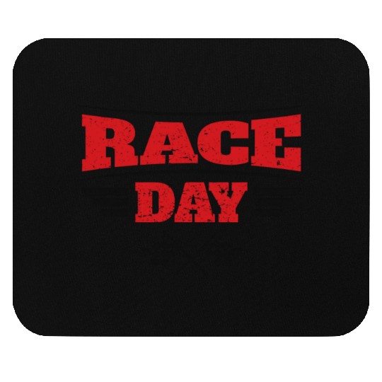 Race Day Car Racing Checkered Flag Mouse Pads