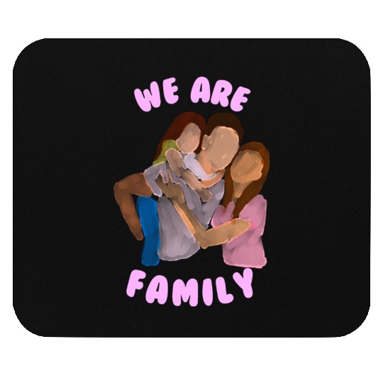 We are Family Mouse Pads