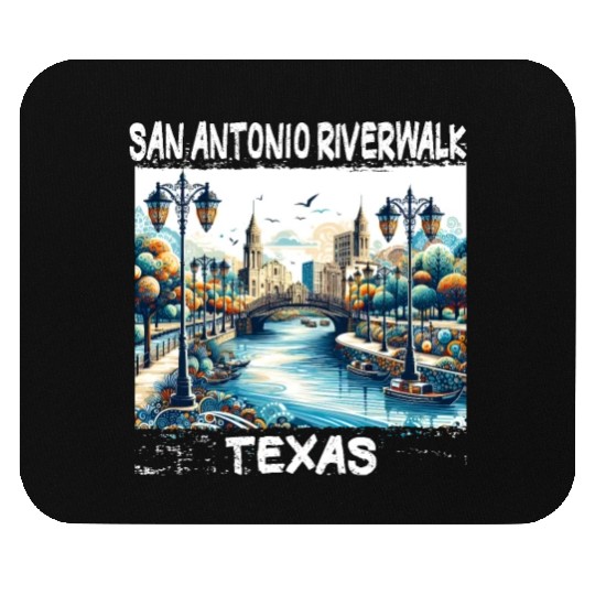 San Antonio Riverwalk Mouse Pads