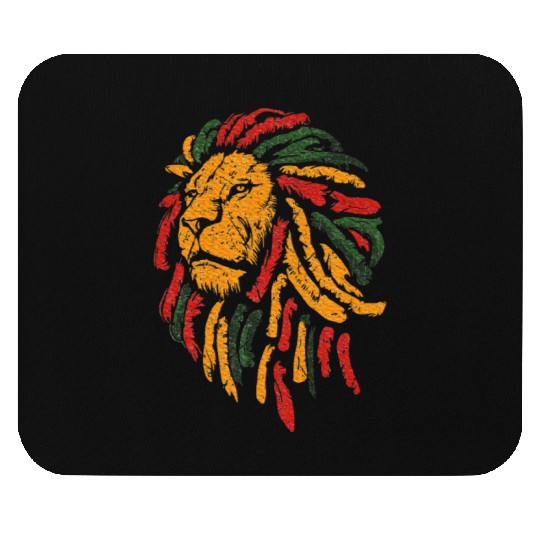 Celebrate Juneteenth Lion African American Freedom Mouse Pads
