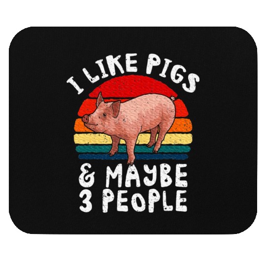 Pig Lover, Pig Farmer, Pig Farming, Pet Pig Mouse Pads