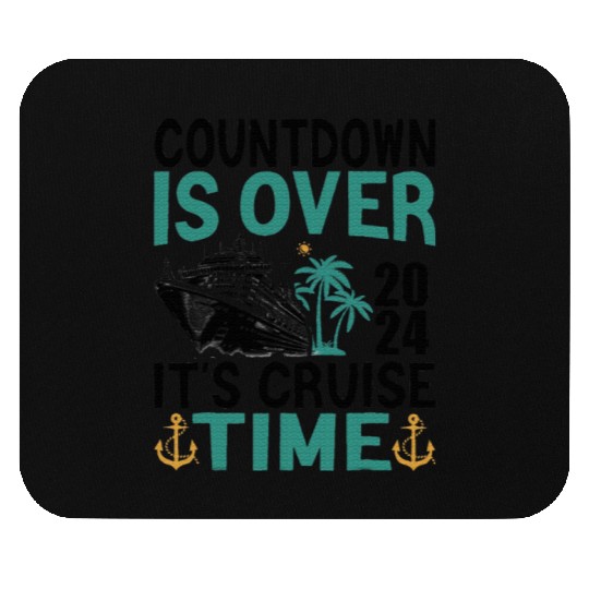 Vintage Cruise Time Mouse Pads