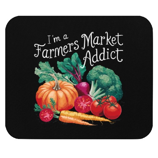 Farmers Market Farmer Agriculture Farming Food Mouse Pads