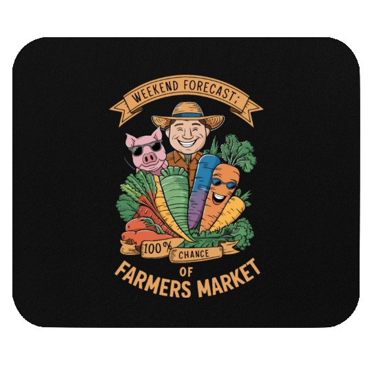 Farmers Market Farmer Agriculture Farming Food Mouse Pads