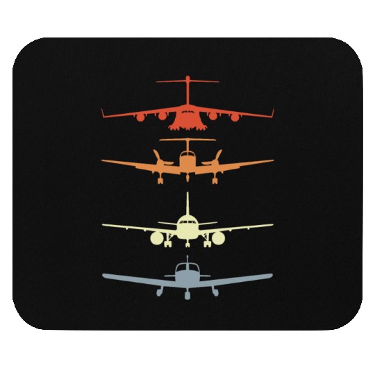 Vintage Airplane Models Mouse Pads