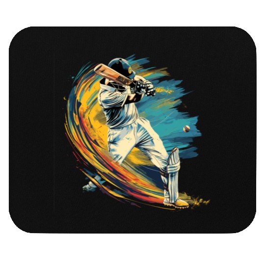 Cricket Player Sport US Mouse Pads