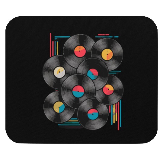 Old School Vinyl Records For all, who love the Mouse Pads