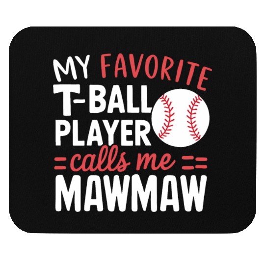 Baseball Grandma Grandmother Grandparents Day Mouse Pads