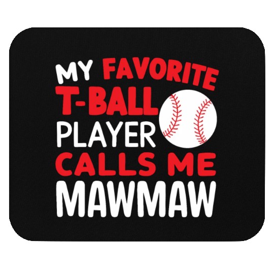 Baseball Grandma Grandmother Grandparents Day Mouse Pads