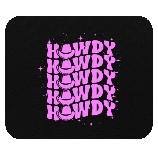 Western Country Texas Cowboy Hat Mouse Pads