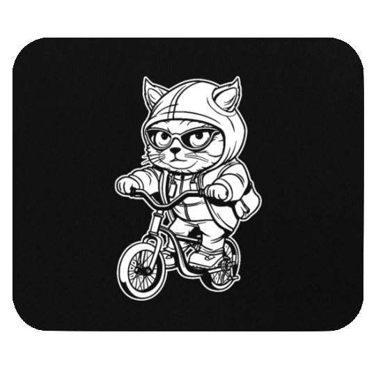 Cycling Cyclist Cute Mouse Pads