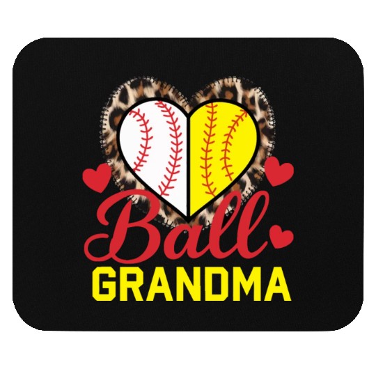 Baseball Grandma Grandmother Grandparents Day Mouse Pads