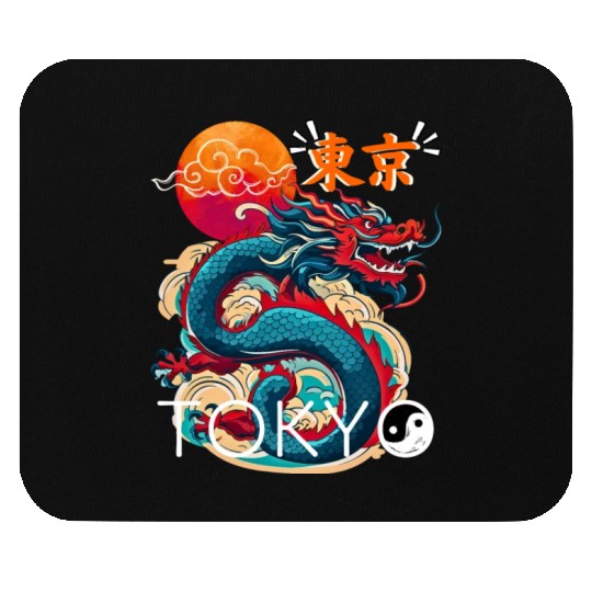 let look tokyo shibuya sky street aesthetic vintag Mouse Pads