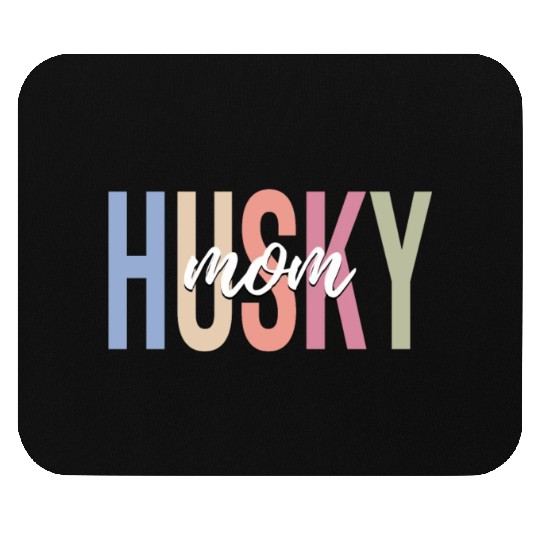 Siberian Husky Dog Lover Mom Mouse Pads