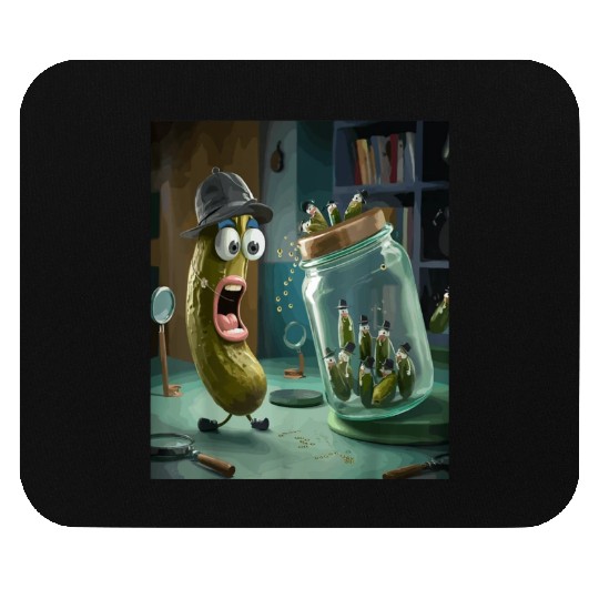 Funny Pickle Surprise Cucumber Pickles Mouse Pads