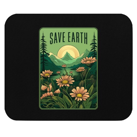 Save Earth Mouse Pads