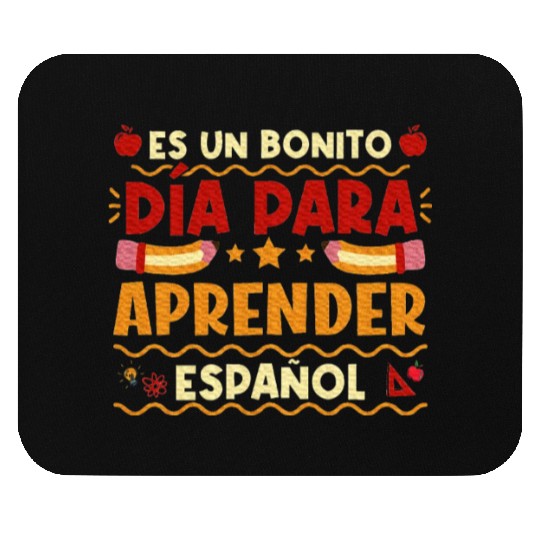 Espanol Maestra Hispanic Teacher Spanish Teacher Mouse Pads