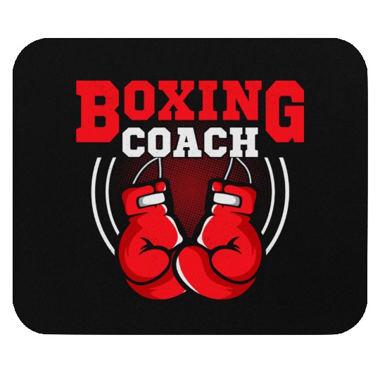 Boxing Coach Training Boxer Mouse Pads