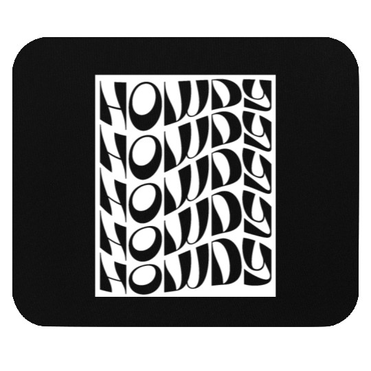 Western Country Texas Cowboy Hat Mouse Pads