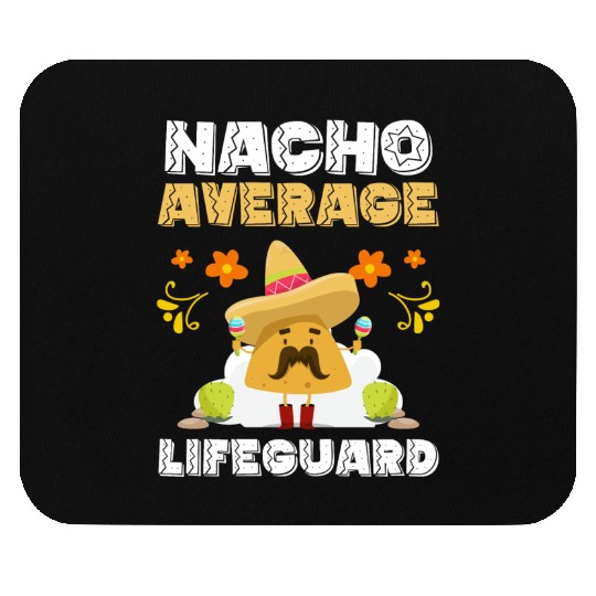 Lifeguard Beach Mouse Pads