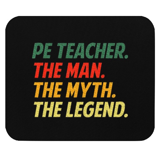 Cool PE Teacher Art Physical Education Teacher Mouse Pads