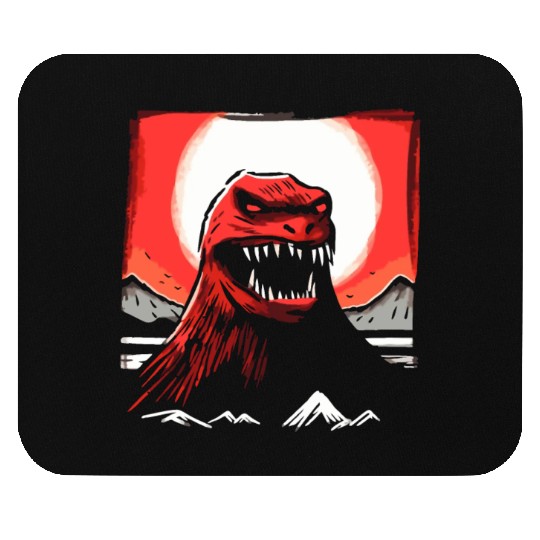 Red Sun Japan: Lizard Monster Mouse Pads