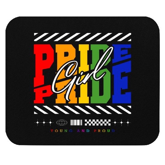Love Is Love Pride Colors Of Rainbow Equality fun Mouse Pads
