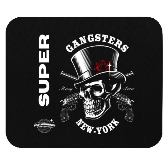 Super Gangsters New York Brother Benko Streetwear Mouse Pads