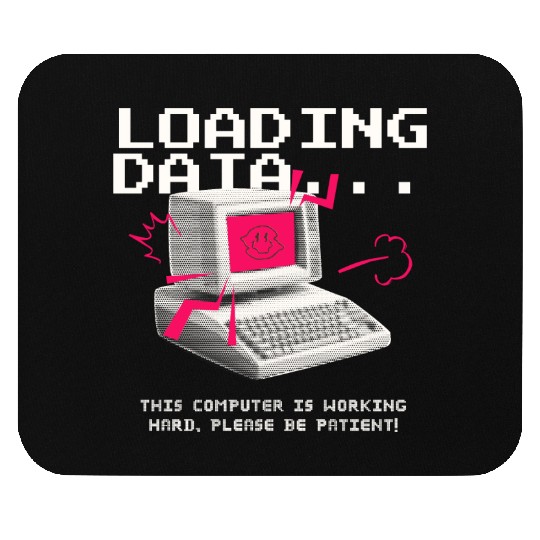 Computer Error Page Mouse Pads