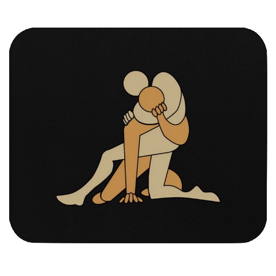 Freestyle wrestling Mouse Pads