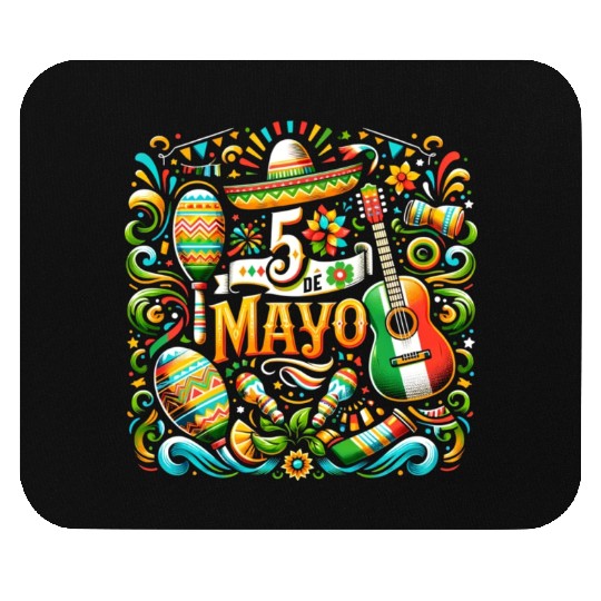 Cinco de Mayo Celebration Mouse Pads