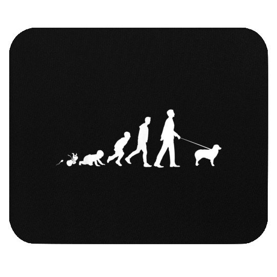 Miniature Australian Shepherd Dog Clothes Mouse Pads