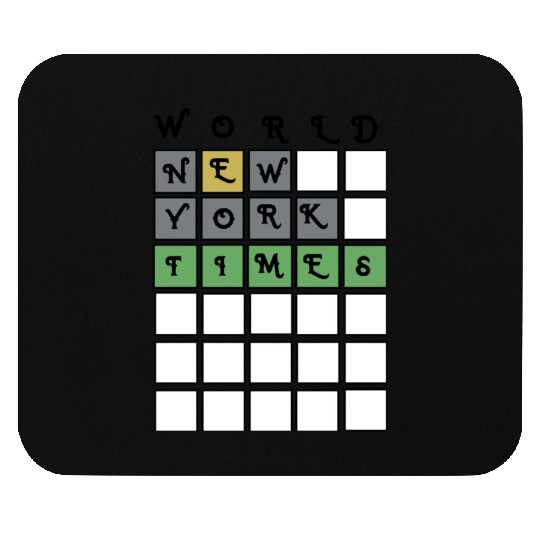WORLD NEW YORK Mouse Pads