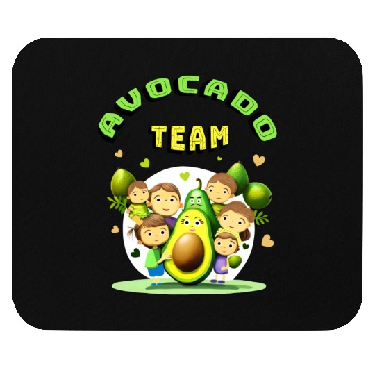 Avocado team Mouse Pads