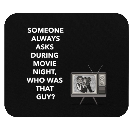 movie guy Mouse Pads