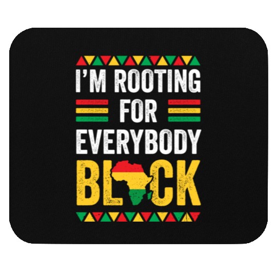 Everybody Black Gift Afro American Mouse Pads