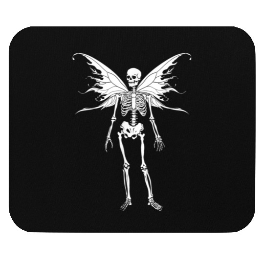 Fairy Grunge Fairycore Aesthetic Skeleton Mouse Pads